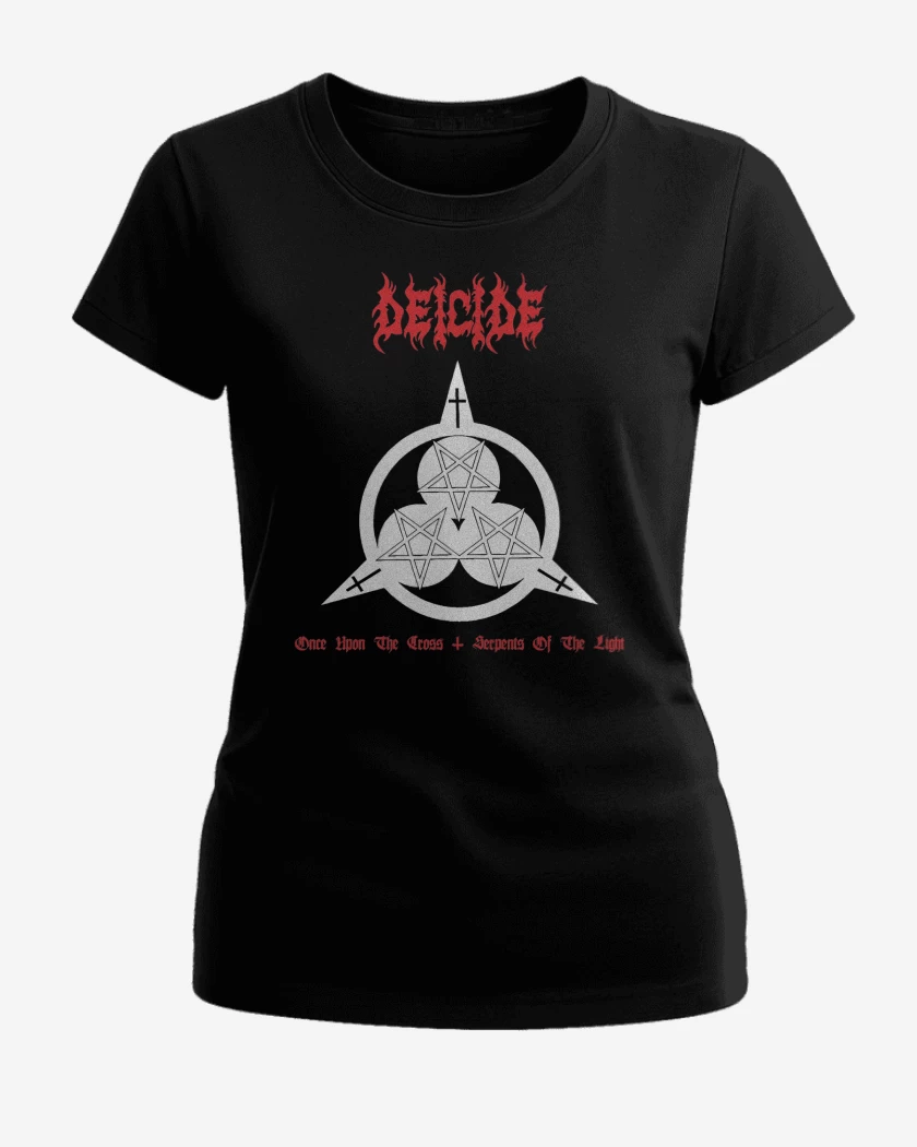 Polera de Mujer Negro de Deicide Once Upon