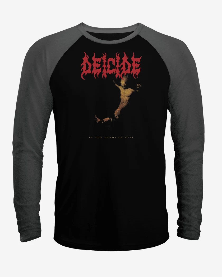 Polera Raglan Deicide In The Mind of Evil