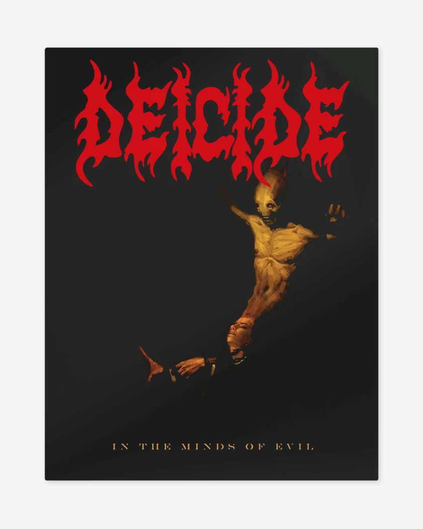 Print metalico Deicide In The Mind of Evil