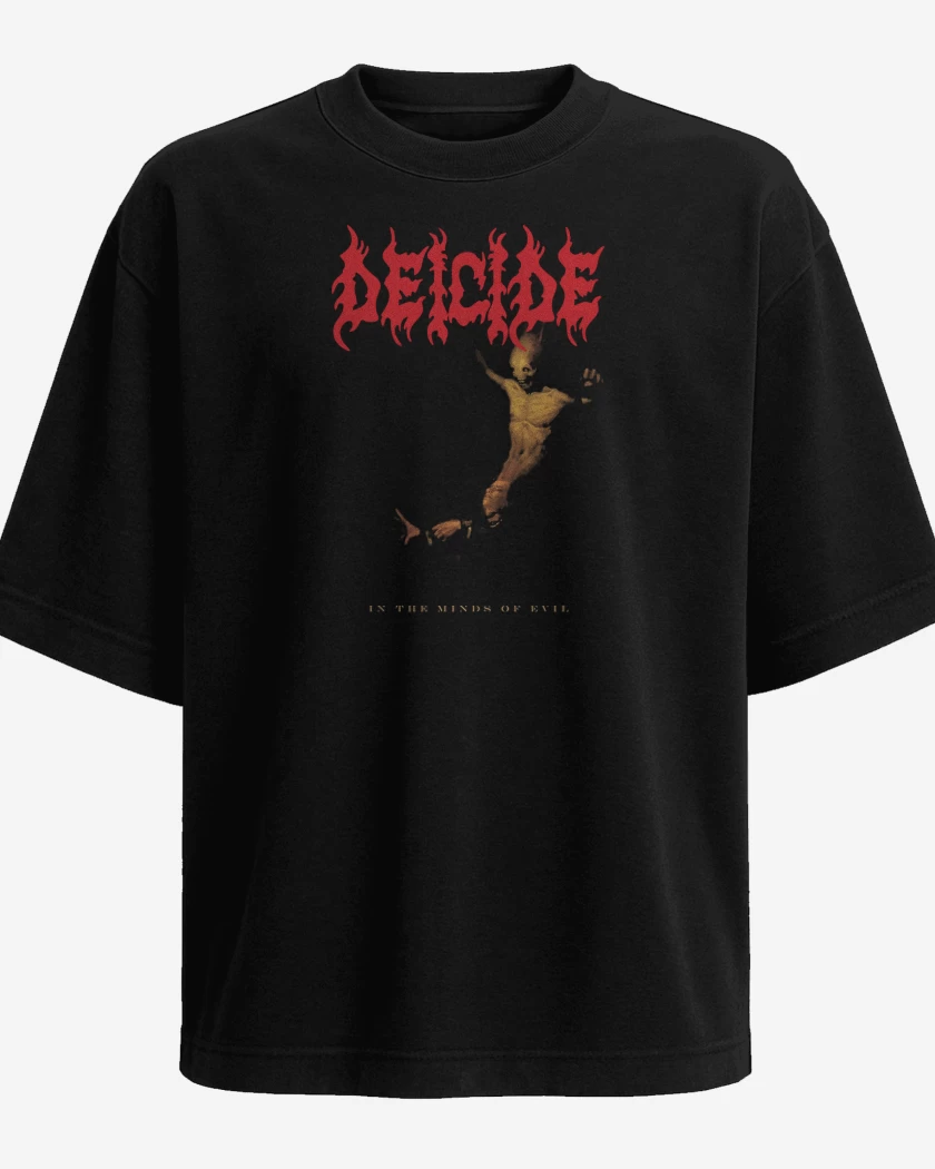 Polera Oversize Deicide In The Mind of Evil