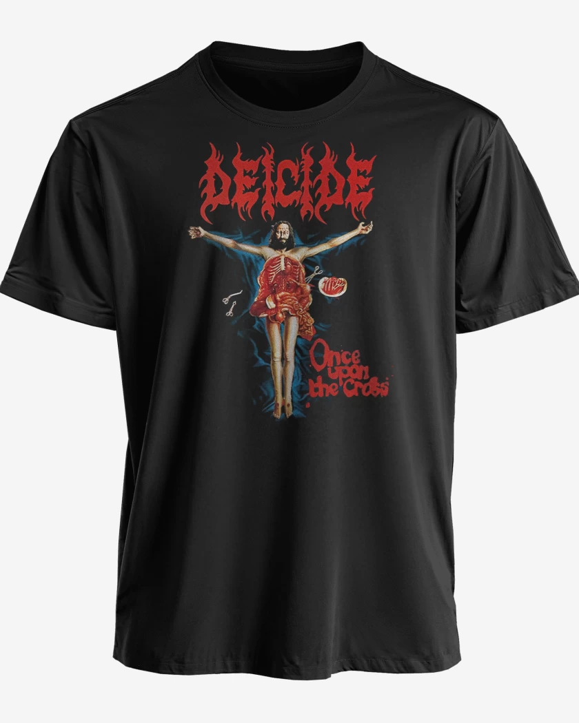 Polera Deicide Once Upon the Cross