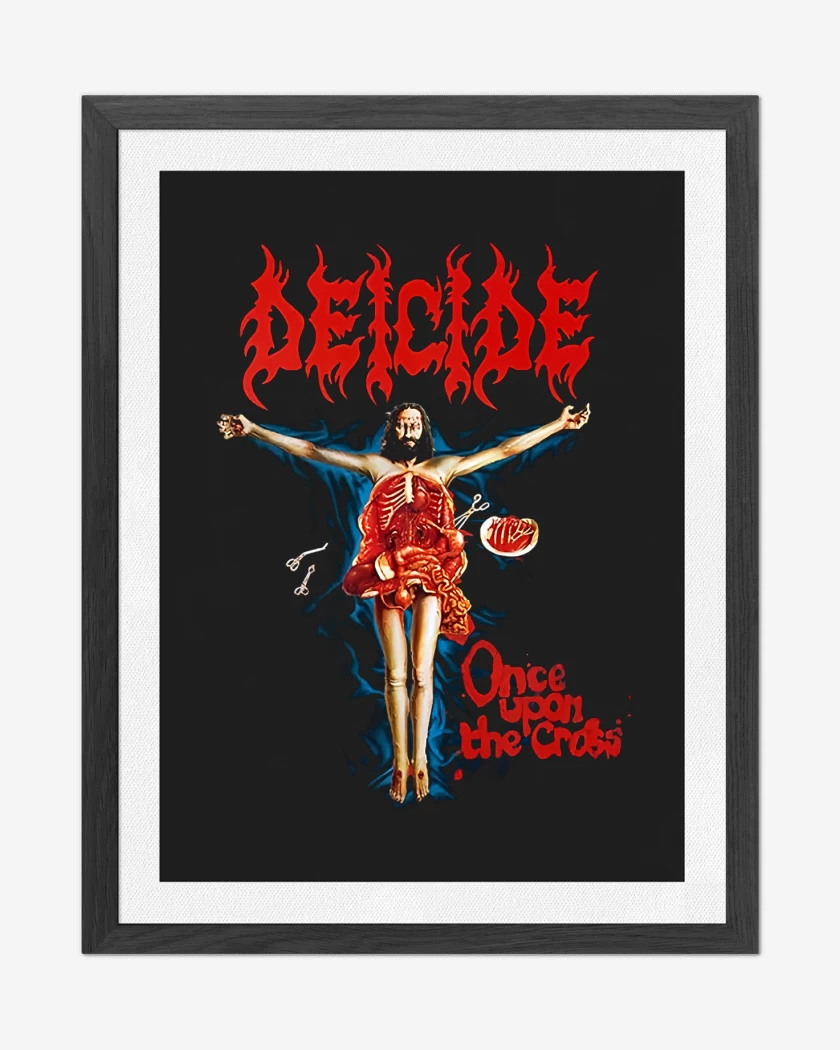 Cuadro decorativo Deicide Once Upon the Cross