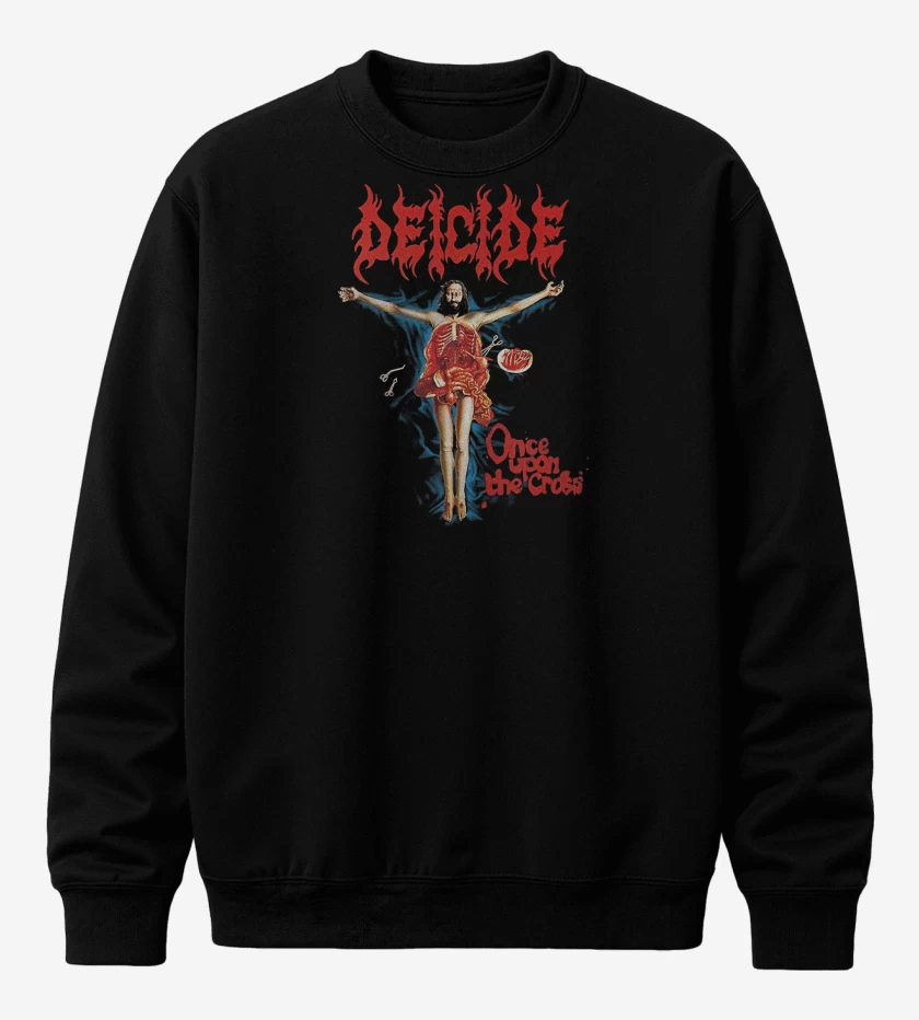 Poleron polo Deicide Once Upon the Cross