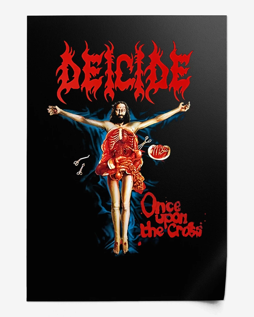 Print Deicide Once Upon the Cross