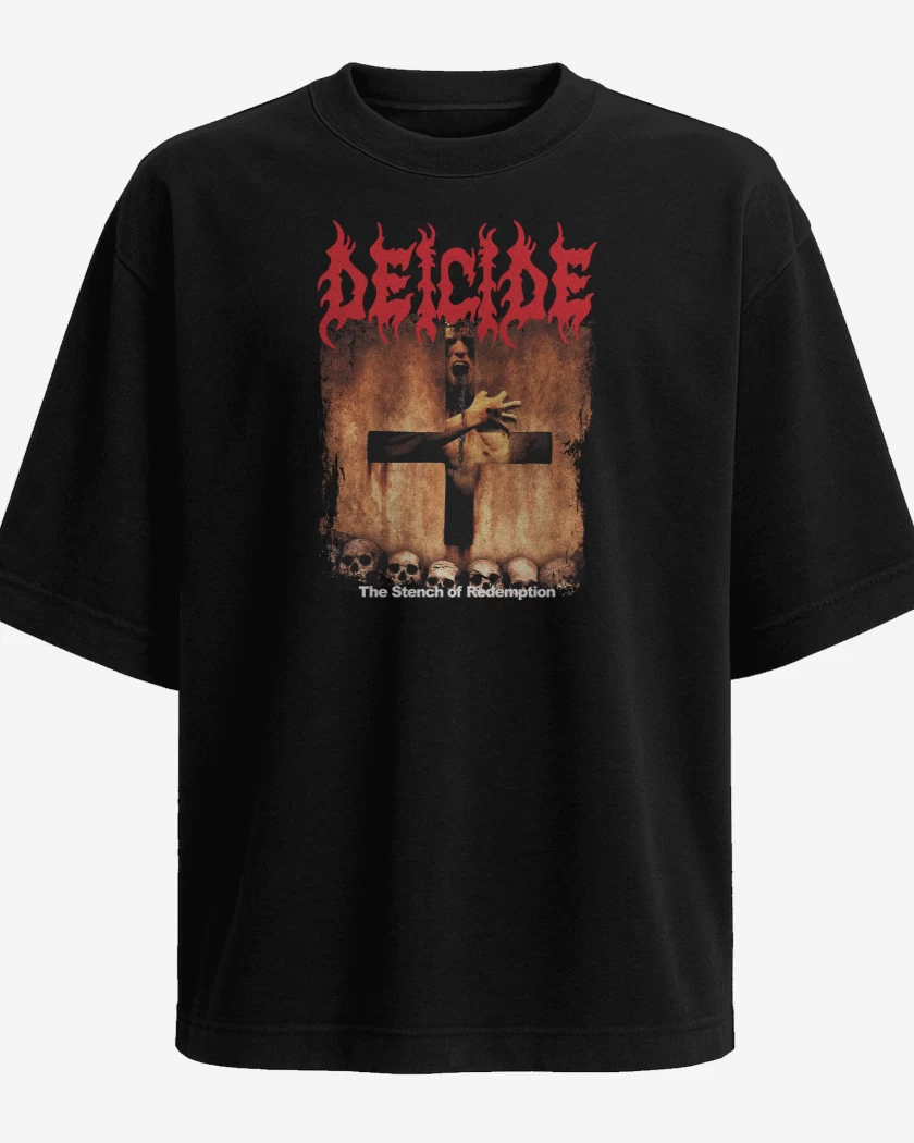 Polera Oversize Deicide The Stench of Redemption