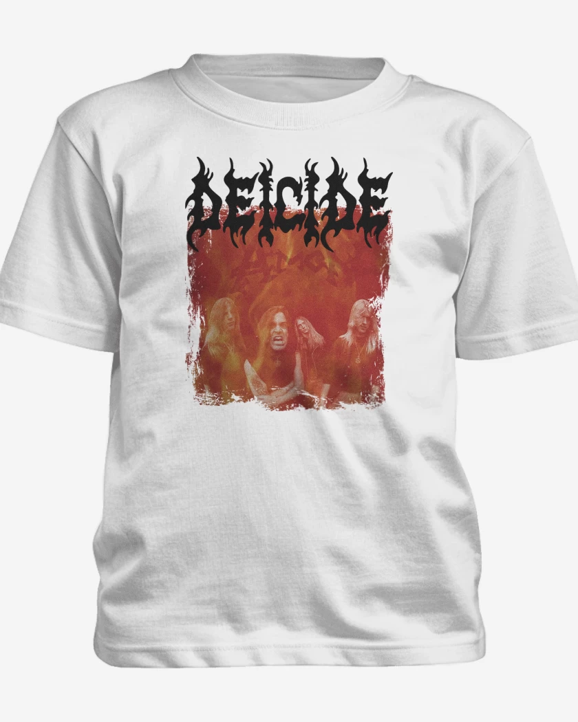 Polera de niño Blanco de Deicide Amon