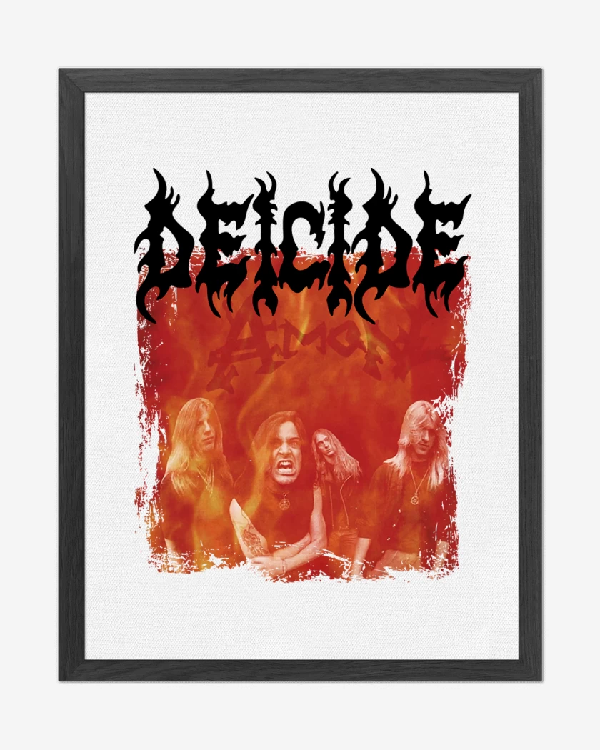 Cuadro decorativo Blanco de Deicide Amon