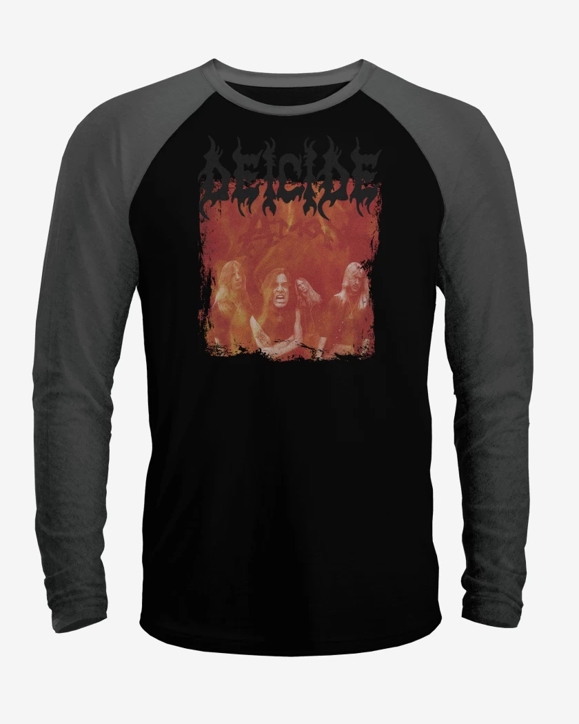 Polera Raglan Deicide Amon
