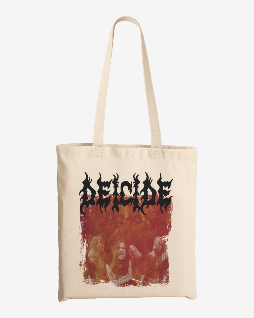 Totebag Blanco de Deicide Amon