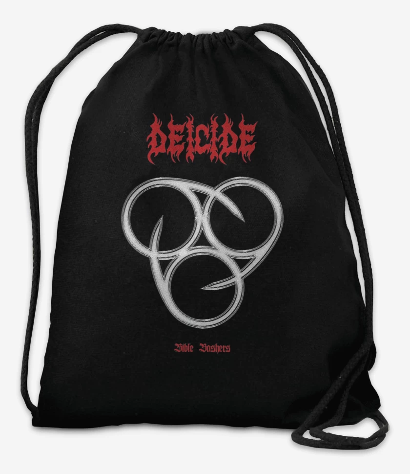 Mochila Negro de Deicide Bible Bashers