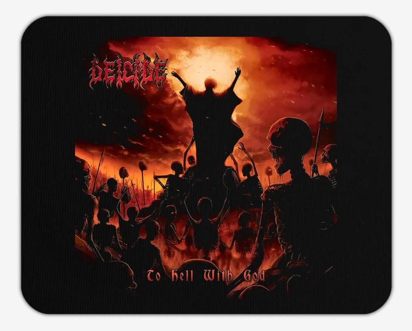 Mousepad Deicide To Hell With God