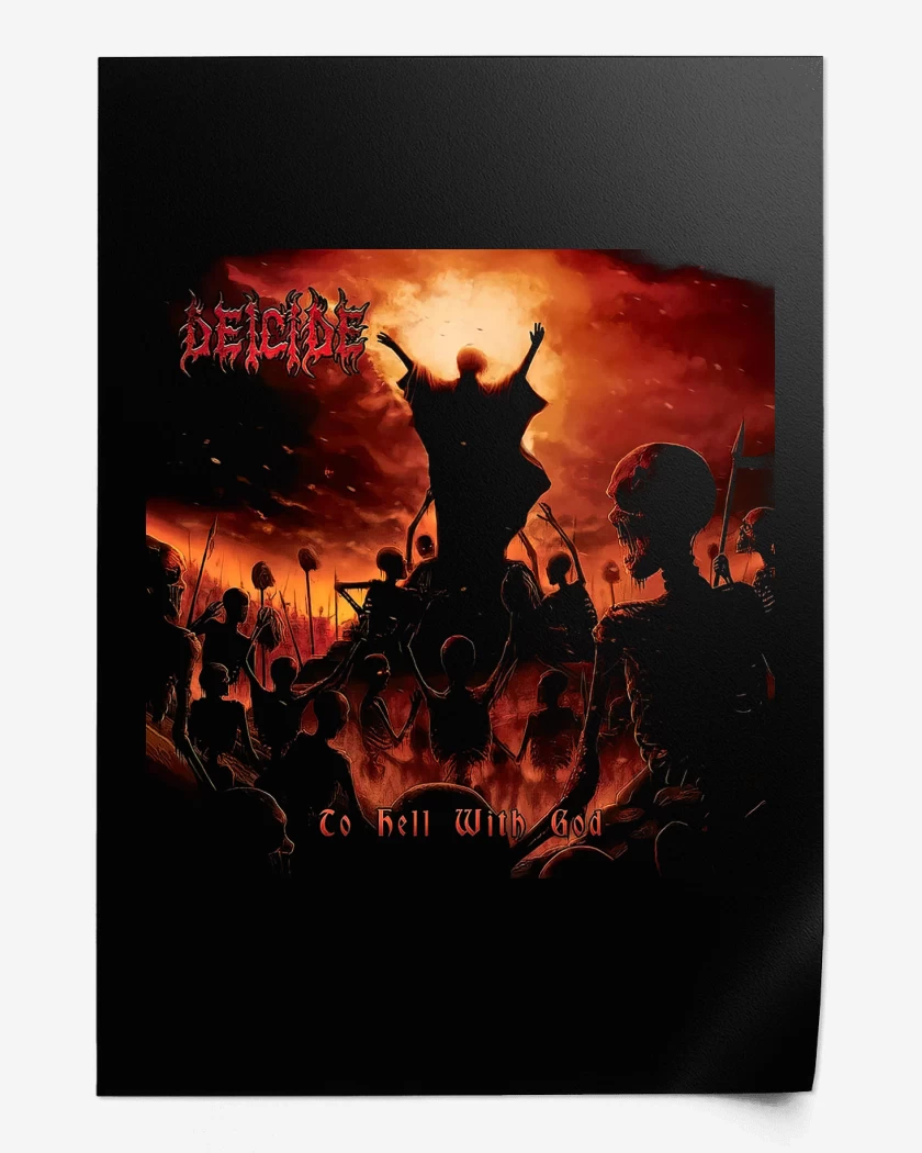 Print Deicide To Hell With God