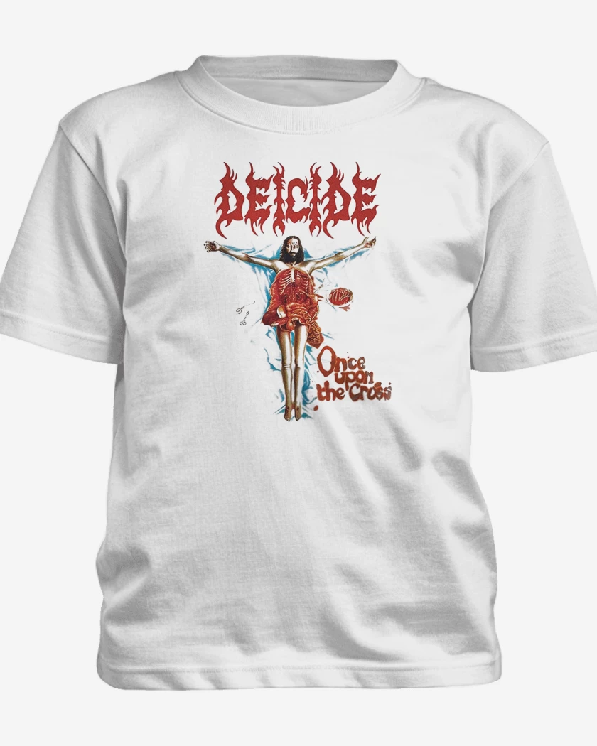 Polera de niño Deicide Once Upon The Cross B