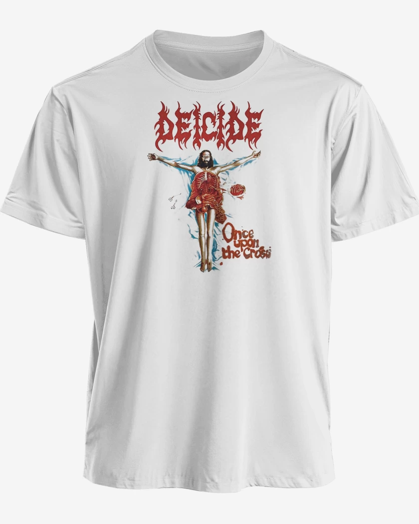 Polera Deicide Once Upon The Cross B