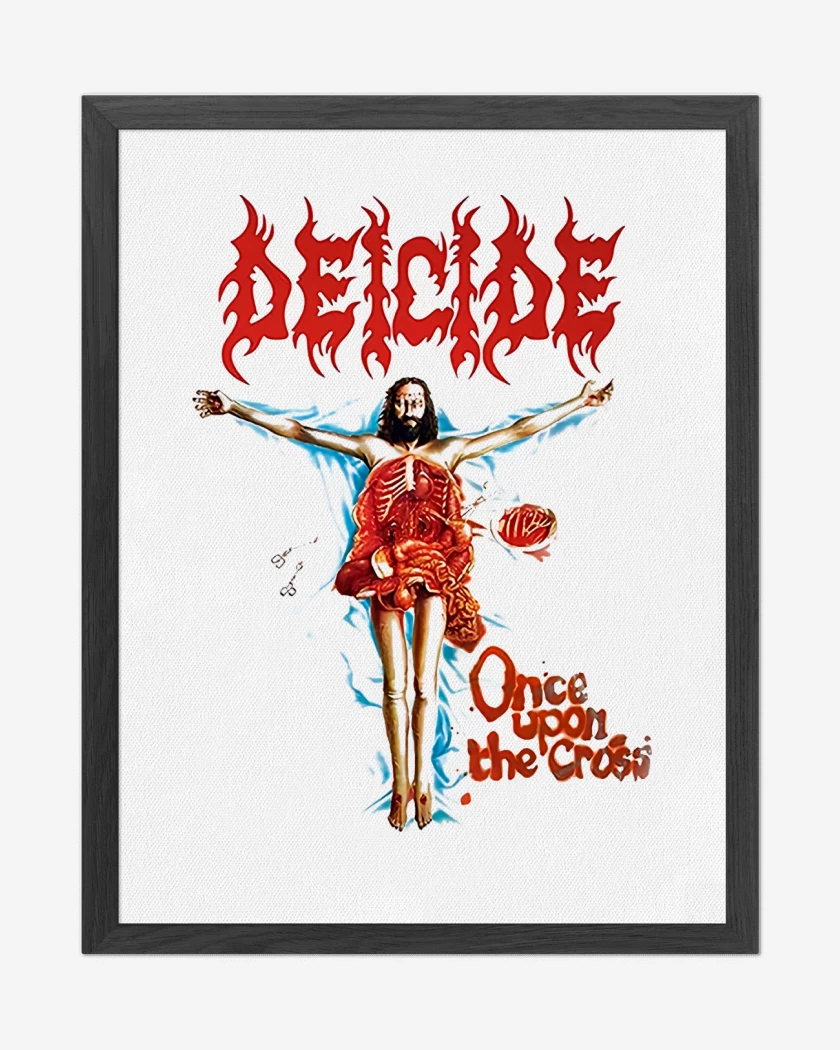 Cuadro decorativo Deicide Once Upon The Cross B
