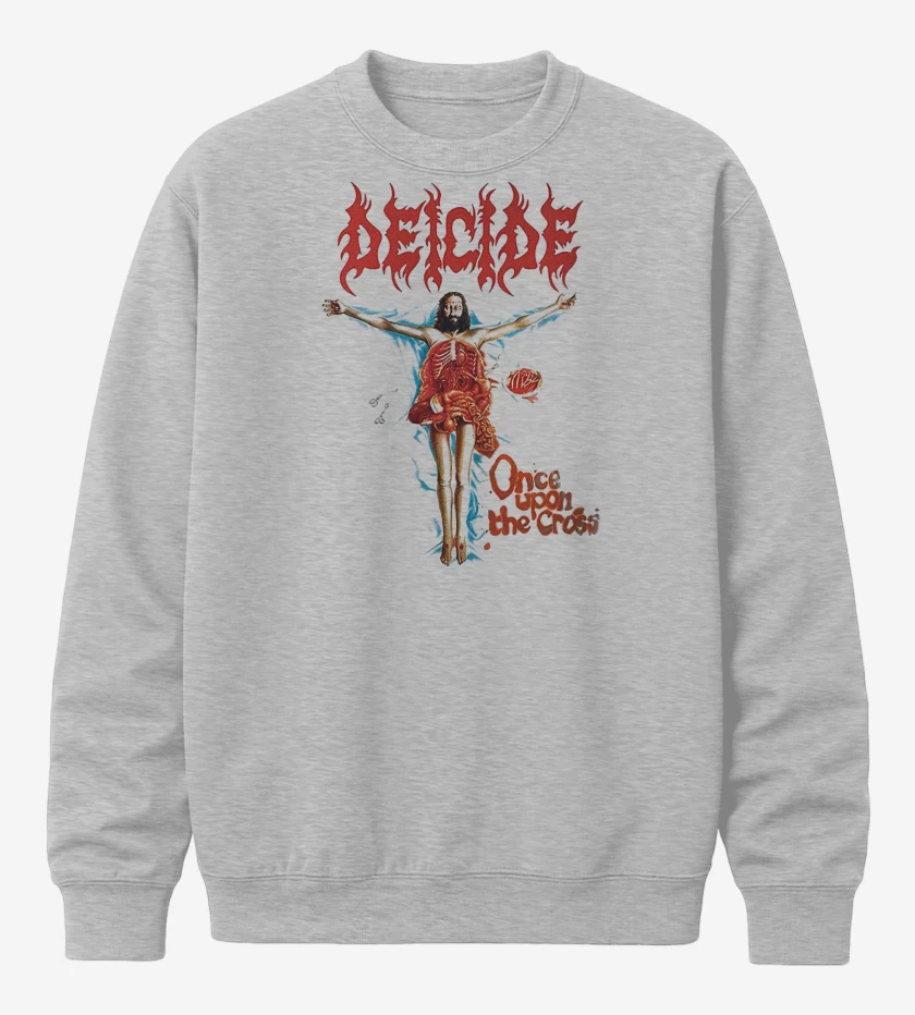 Poleron polo Deicide Once Upon The Cross B