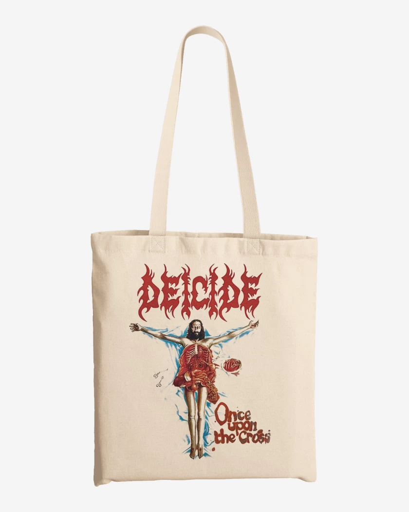 Totebag Deicide Once Upon The Cross B