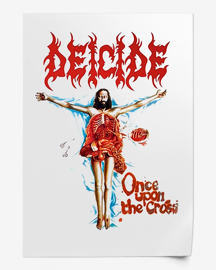 Print Deicide Once Upon The Cross B