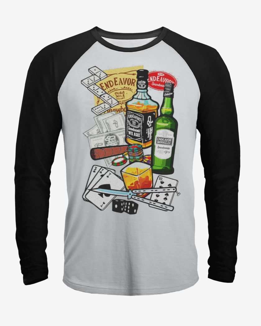 Polera Raglan Vicios