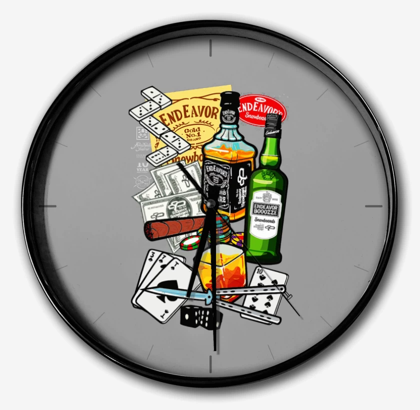 Reloj Gris Melange de Vicios