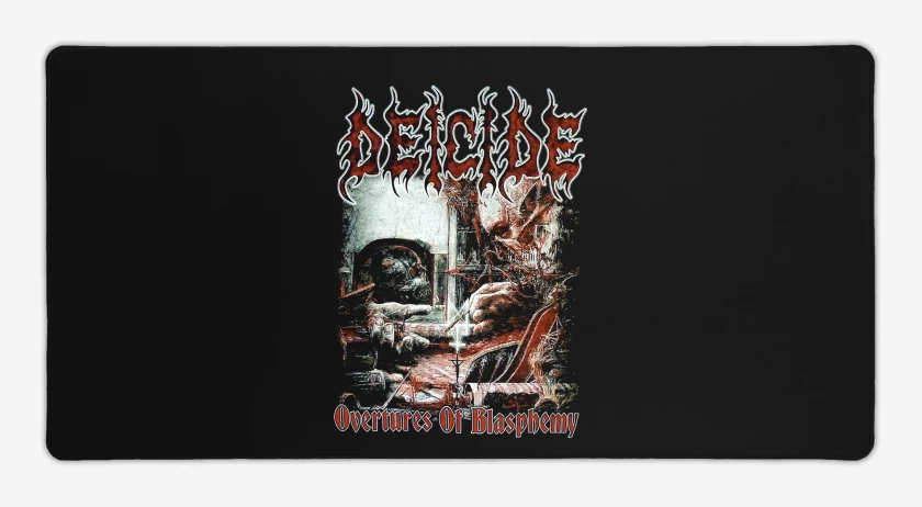 Mouse pad Gamer Deicide Overtures of Blasphemy