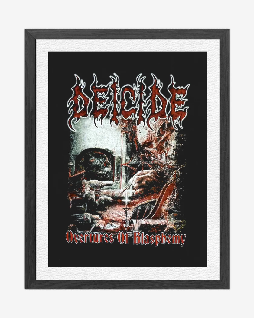 Cuadro decorativo Deicide Overtures of Blasphemy