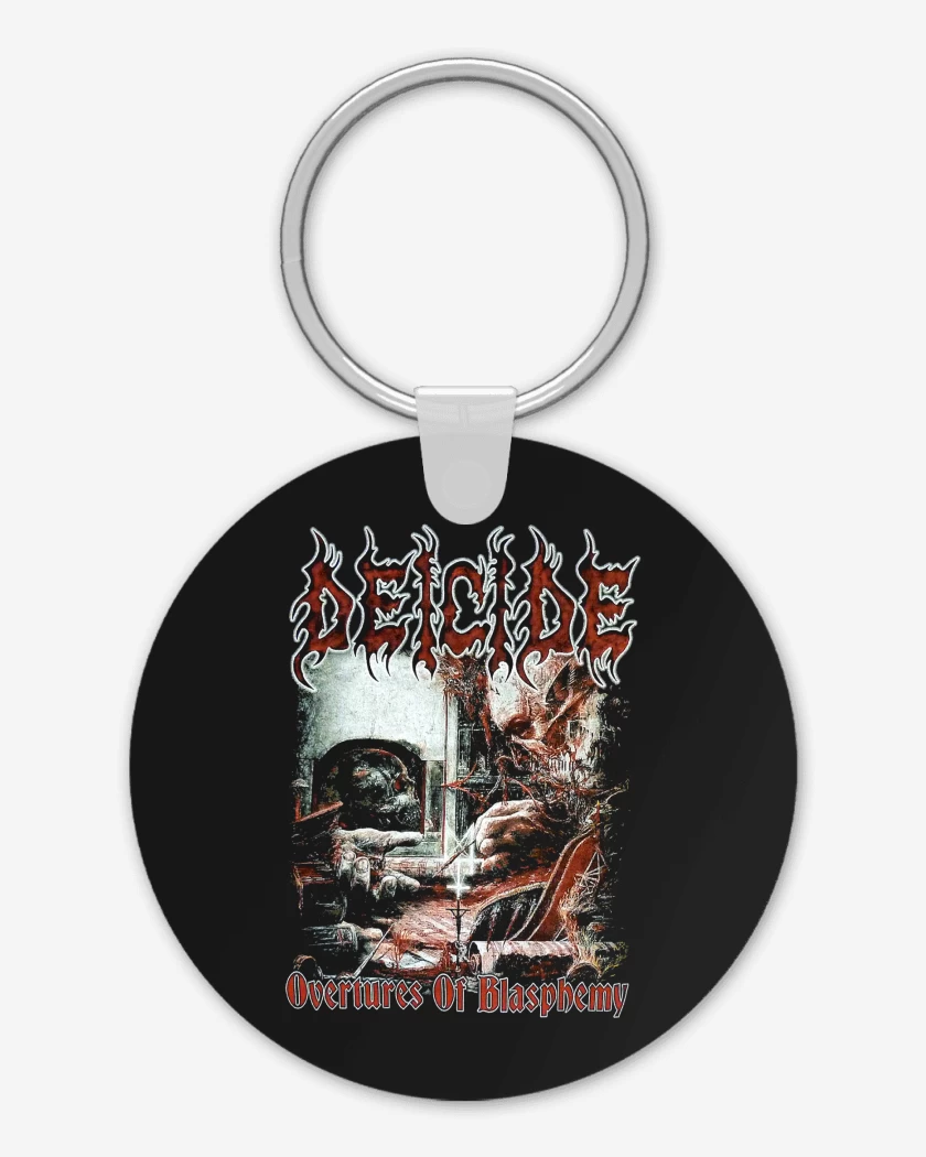 Llavero Deicide Overtures of Blasphemy
