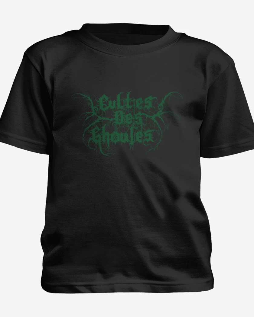 Polera de niño Negro de Cultes des Ghoules Logo