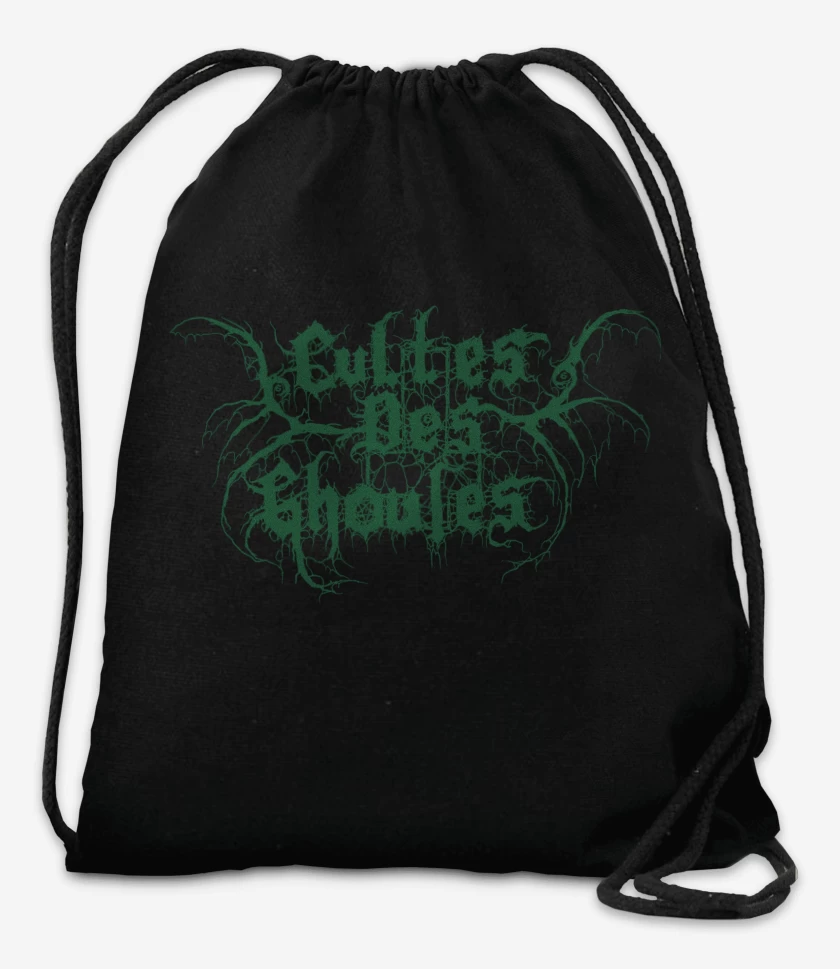Mochila Negro de Cultes des Ghoules Logo