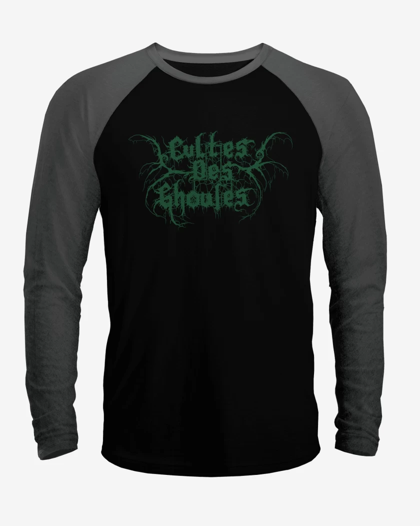 Polera Raglan Cultes des Ghoules Logo