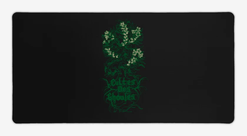 Mouse pad Gamer Negro de Cultes 