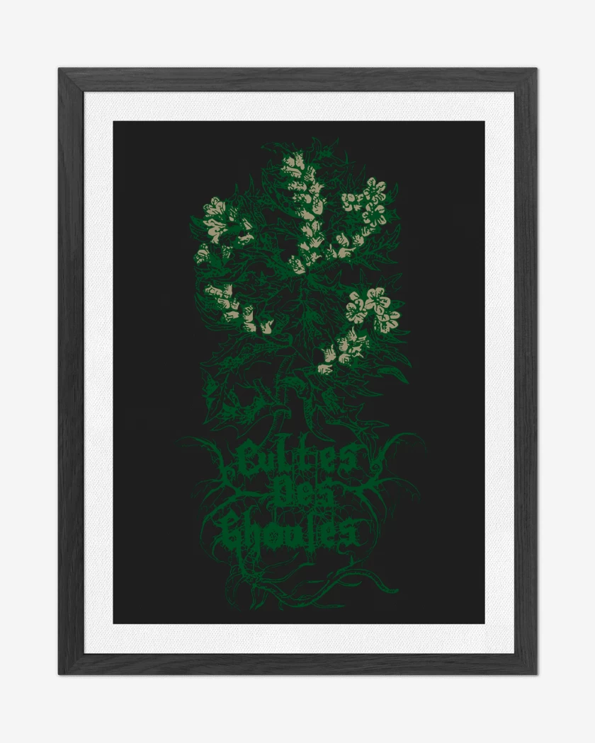 Cuadro decorativo Negro de Cultes 