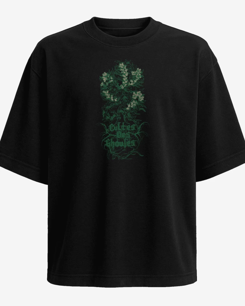 Polera Oversize Negro de Cultes 