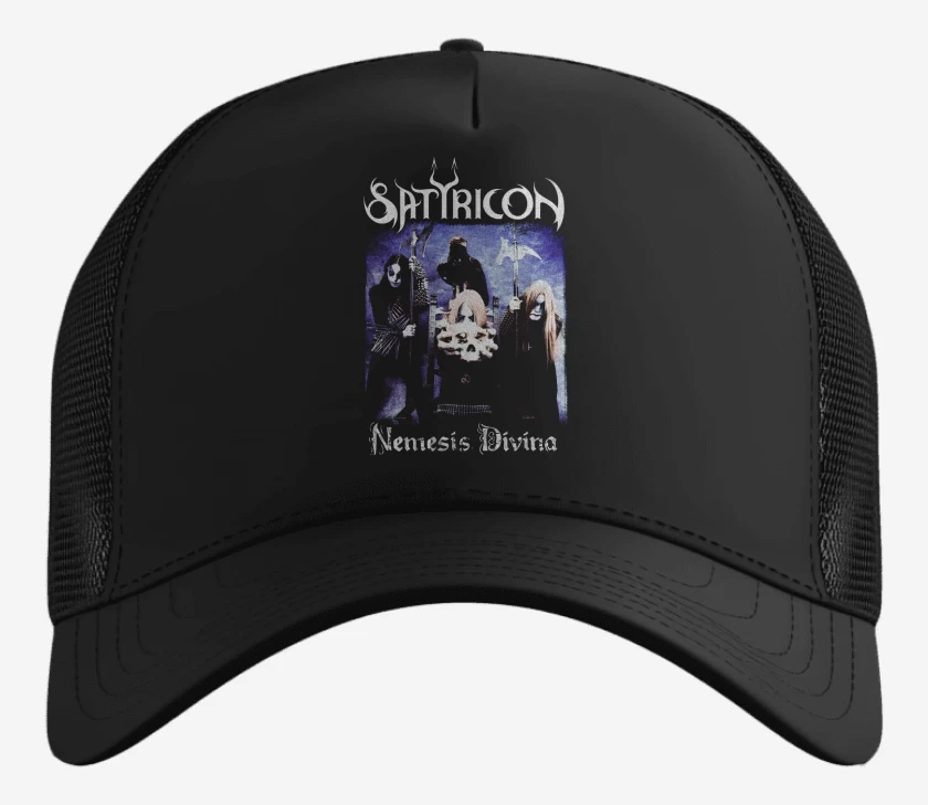 Gorro Negro de Satyricon Nemesis Divina