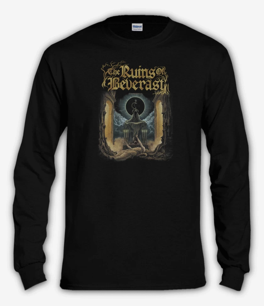 Polera manga larga Negro de The Ruins of Beverast Templeschlaf