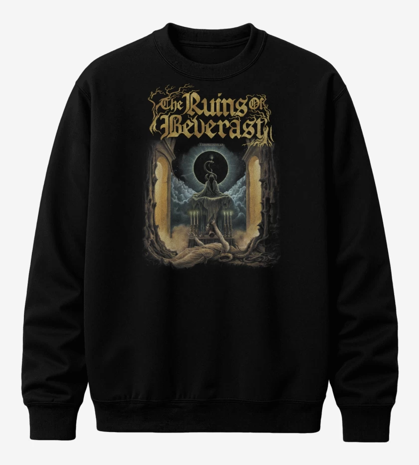 Poleron polo Negro de The Ruins of Beverast Templeschlaf