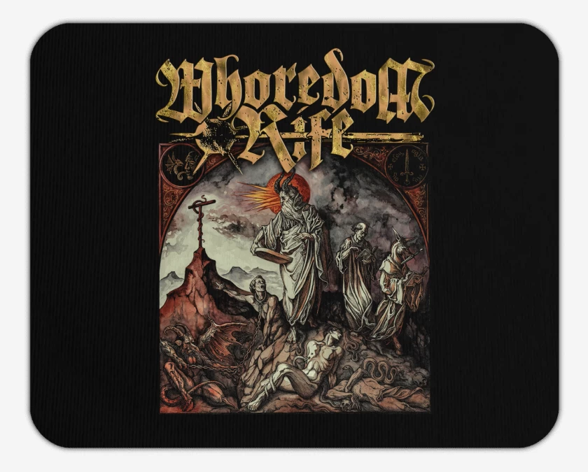 Mousepad Whoredom Rife Den vrede makt