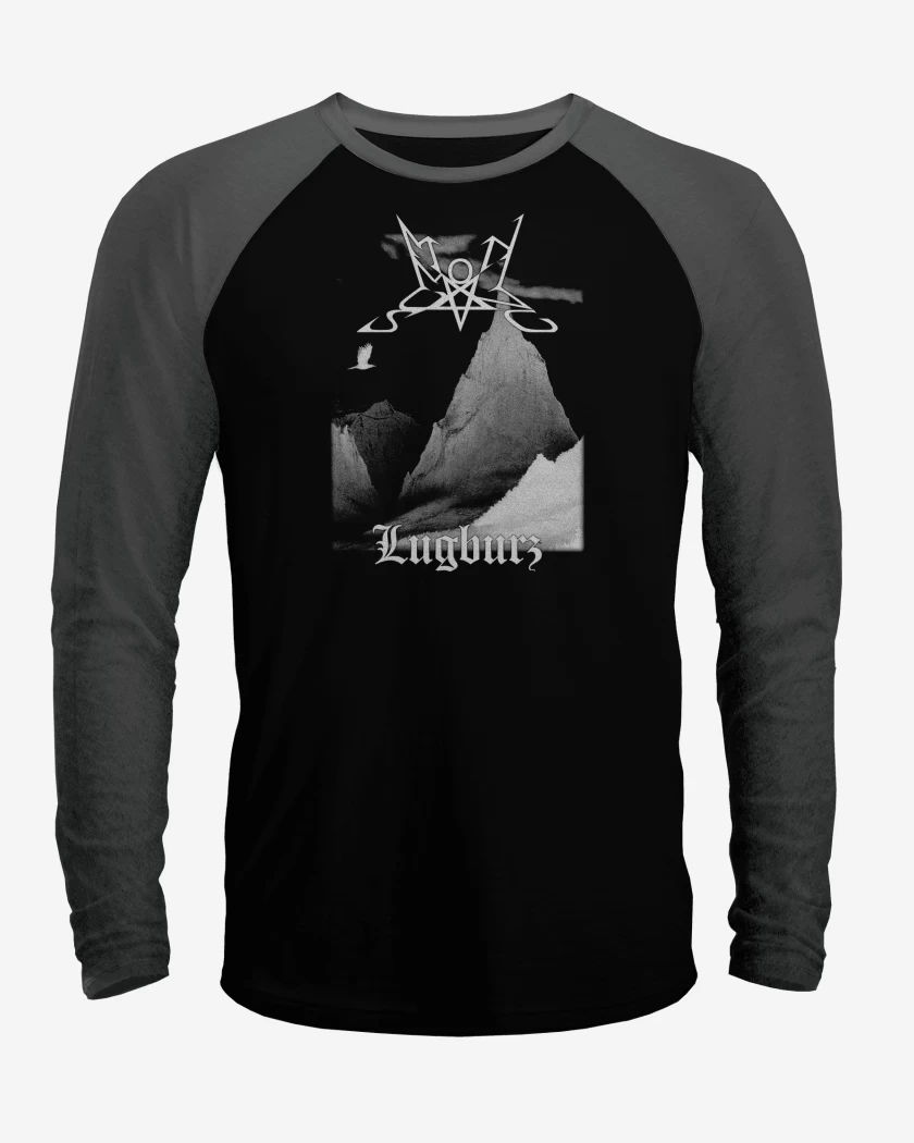 Polera Raglan Negro / Negro Heather de Summoning Lugburz