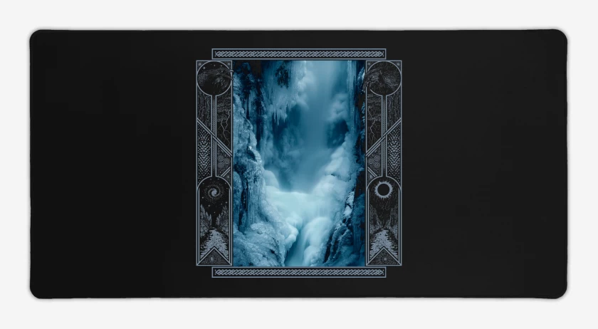Mouse pad Gamer Wolves in the Throne Room Crypt of Ancestral 