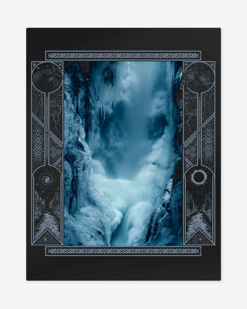 Print metalico Wolves in the Throne Room Crypt of Ancestral 