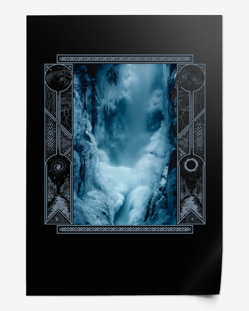 Print Wolves in the Throne Room Crypt of Ancestral 
