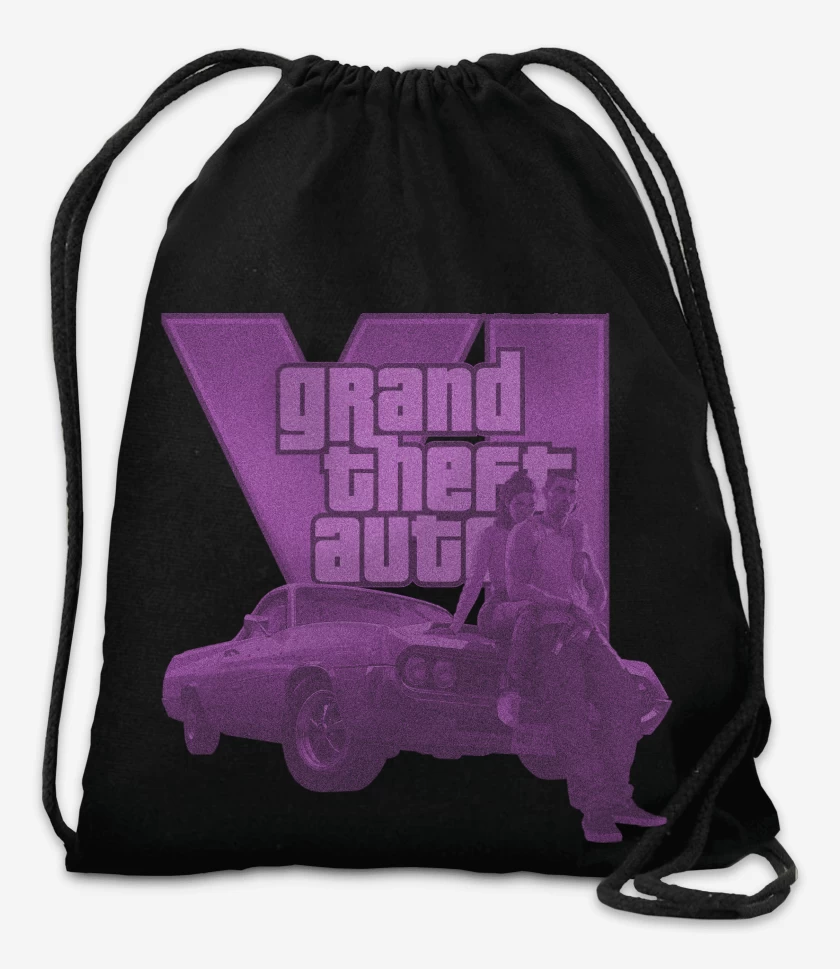 Mochila Negro de Gta 6 R
