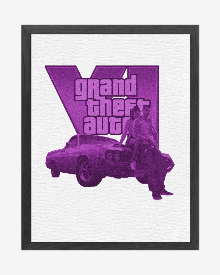 Cuadro decorativo Gta 6 R