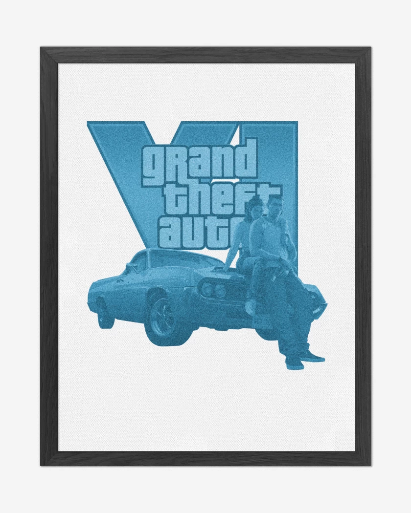 Cuadro decorativo GTA 6 A
