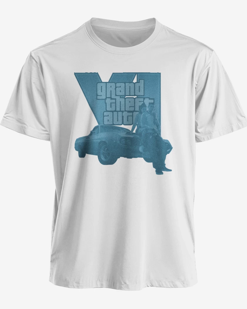 Polera premium Blanco de GTA 6 A