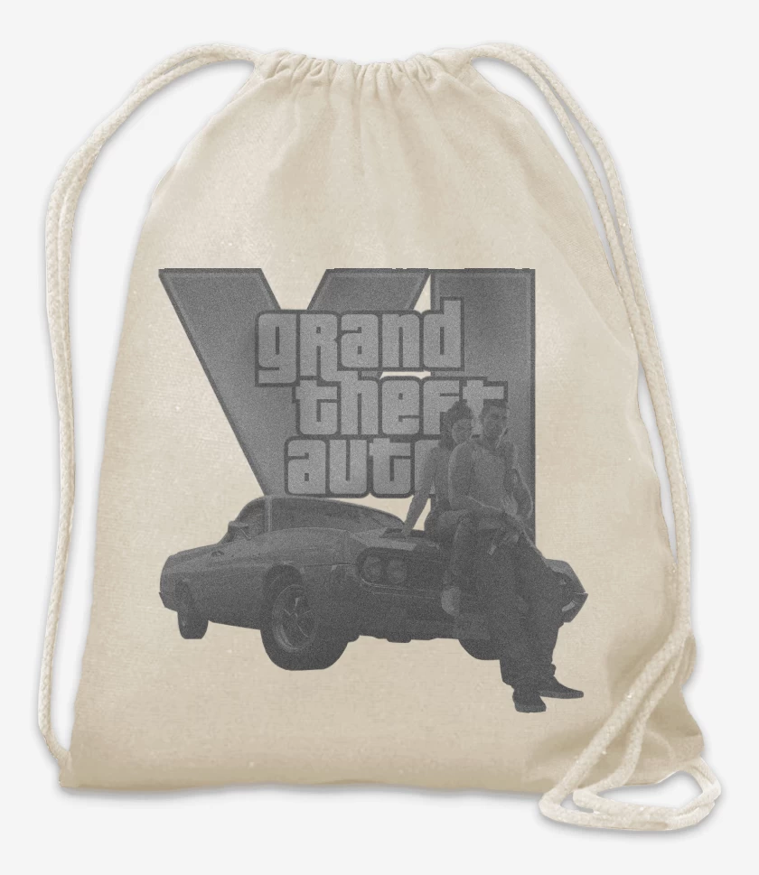 Mochila Blanco de Gta 6 BW