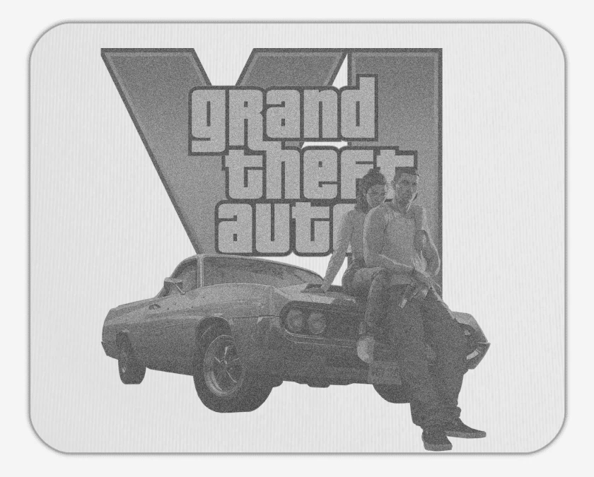 Mousepad Gta 6 BW
