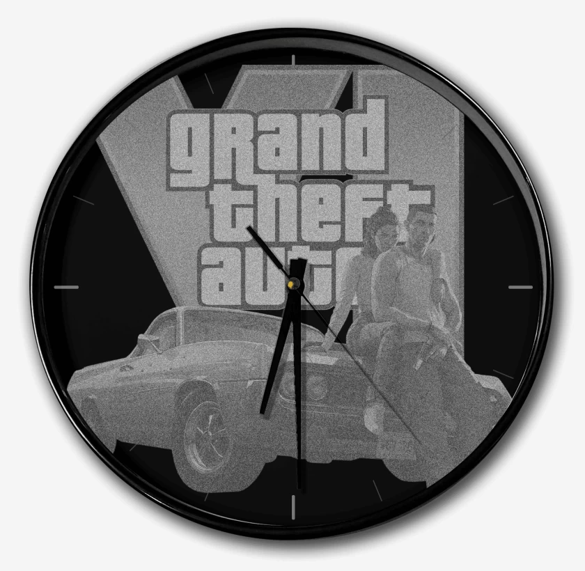 Reloj Gta 6 BW