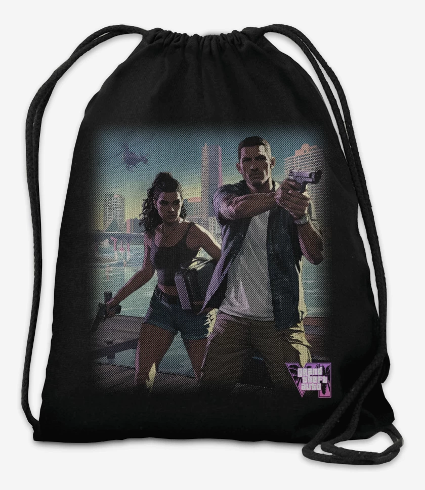 Mochila Negro de GTA VI S