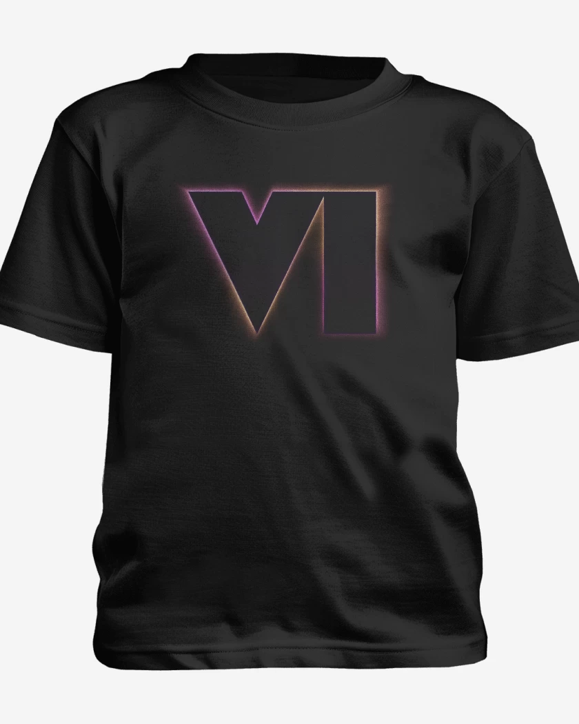 Polera de niño Negro de GTA 6 Single